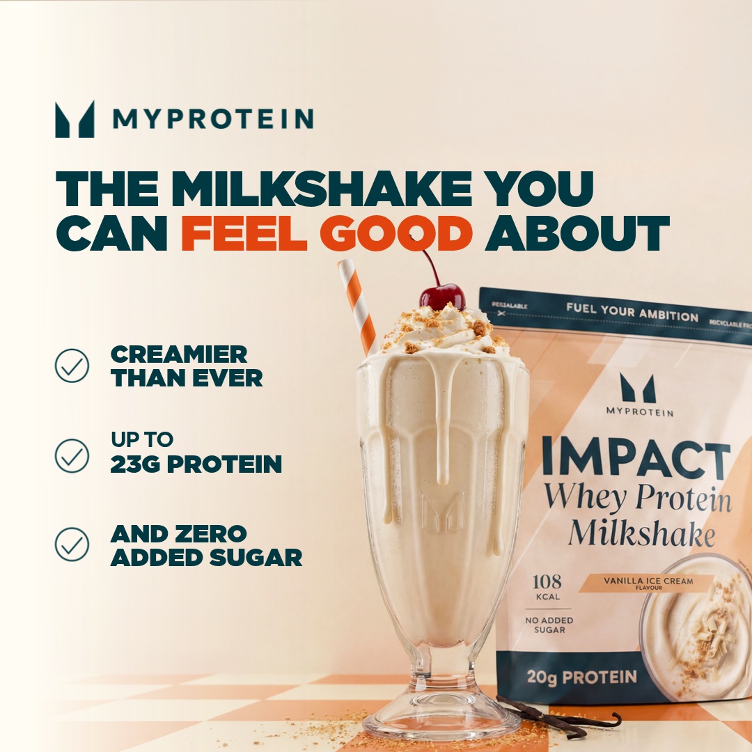 Myprotein Facebook ad