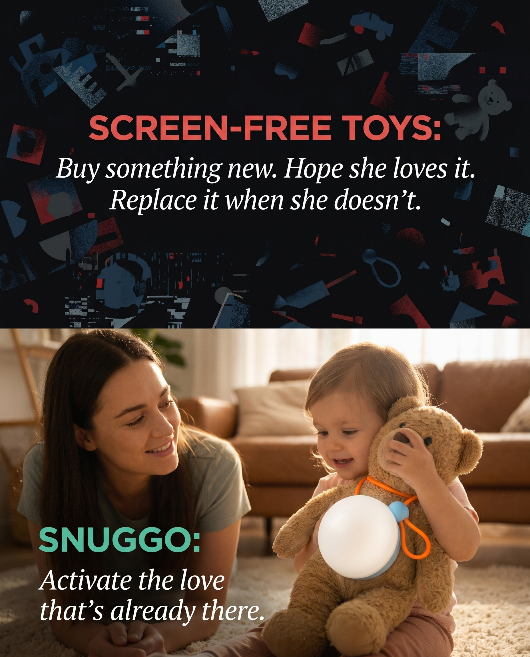 Sarah Mitchell Facebook ad: Her Teddy, Upgraded - 40% OFF EOFY