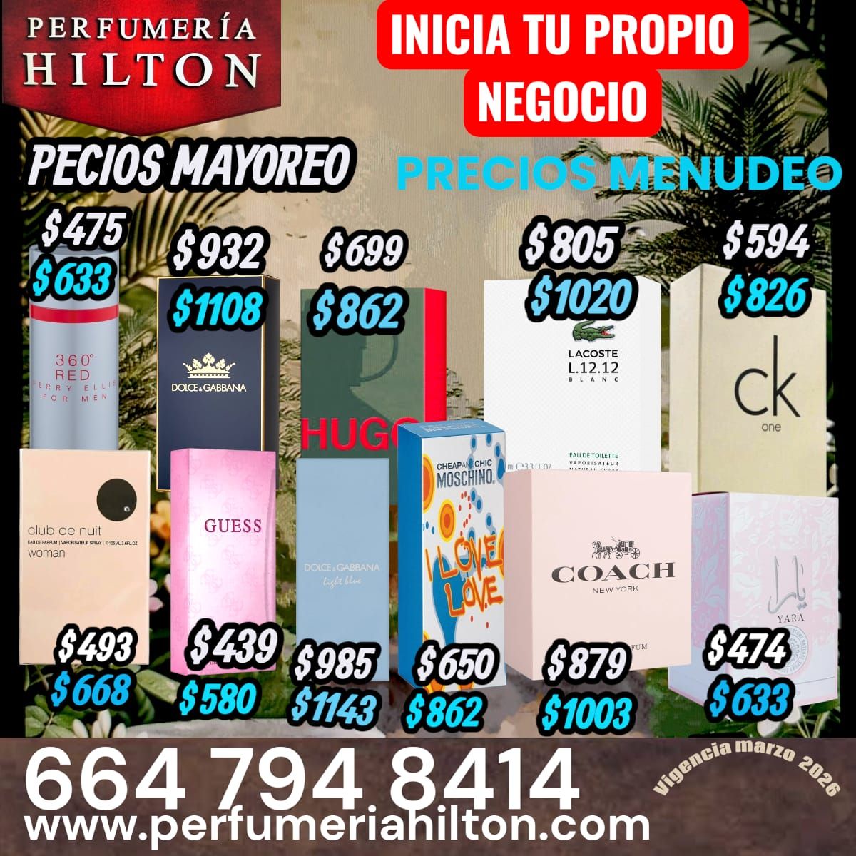 Camilo Estrella Facebook ad from Mar 30, 2026
