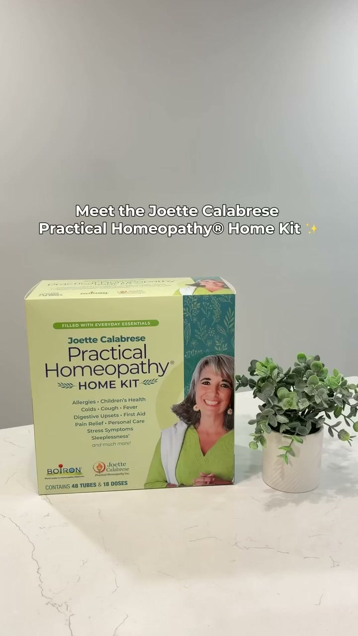 BOIRON USA Facebook ad: Joette Calabrese Practical Homeopathy Home Kit