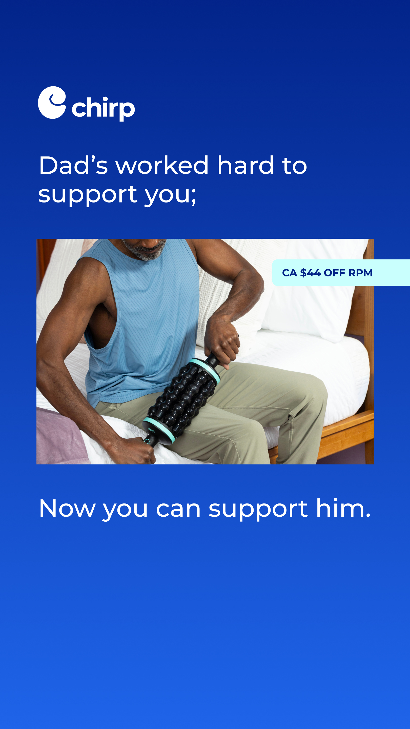 Chirp Facebook ad