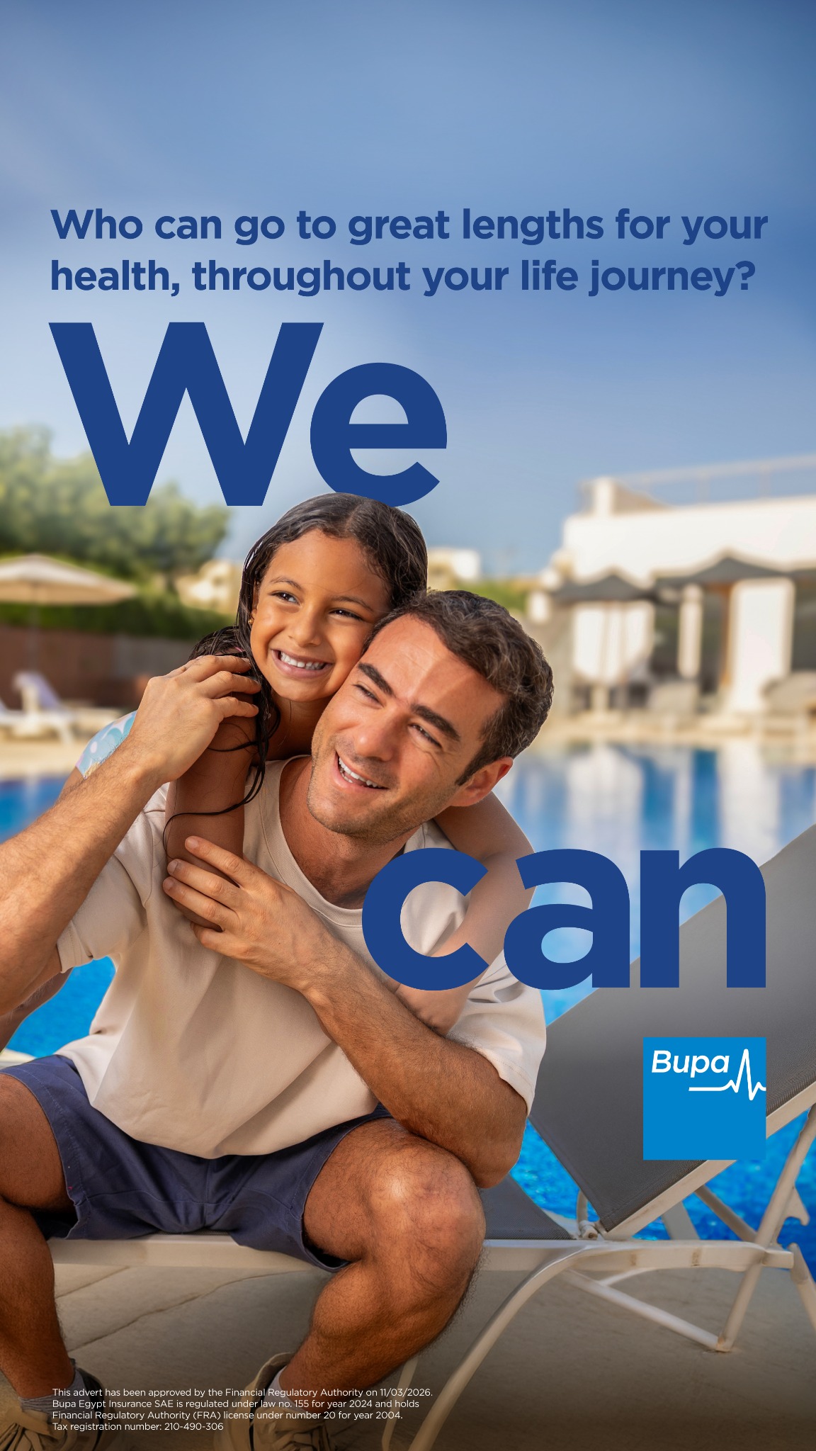 Bupa Global Facebook ad