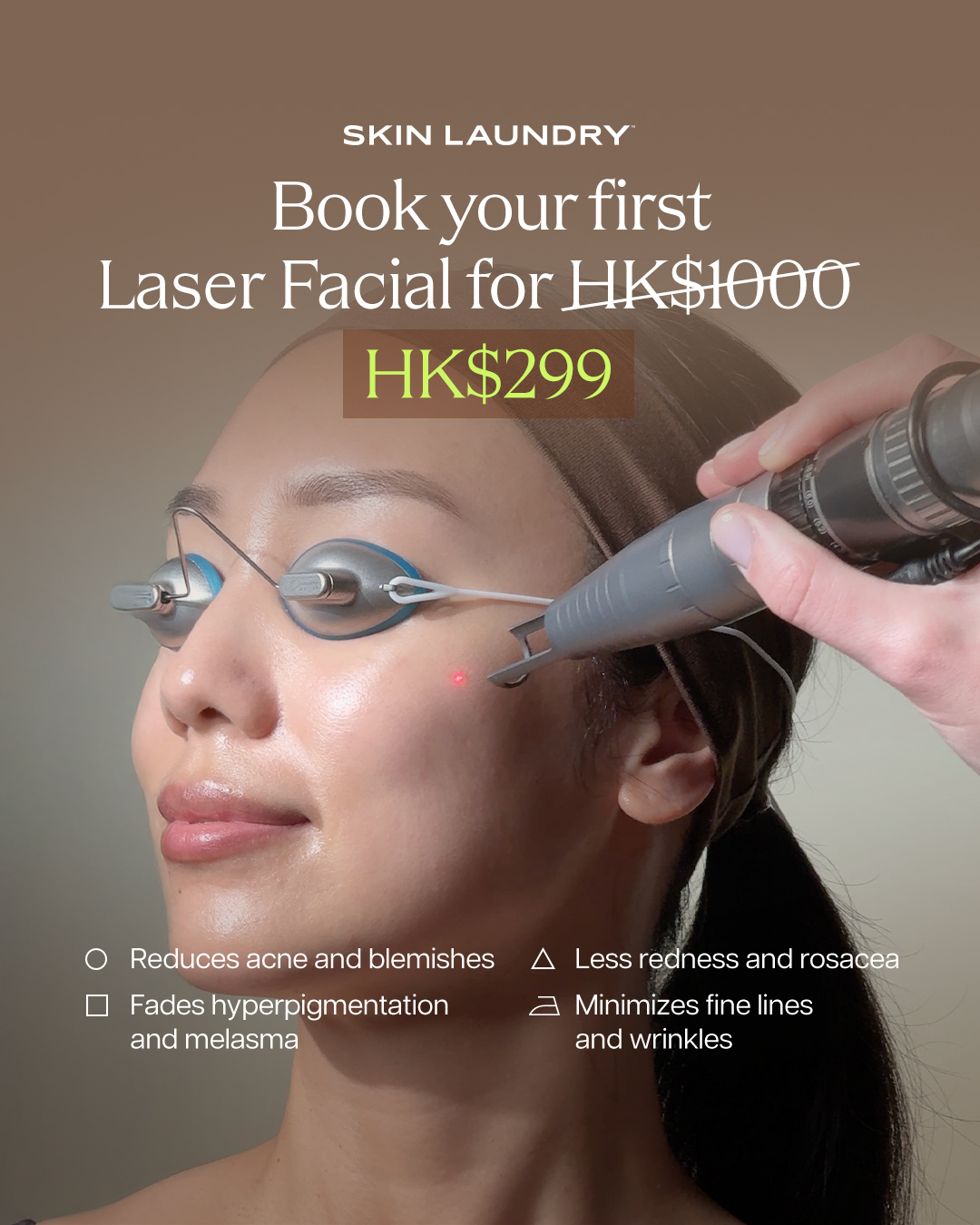 Skin Laundry Hong Kong Facebook ad from Mar 2, 2026