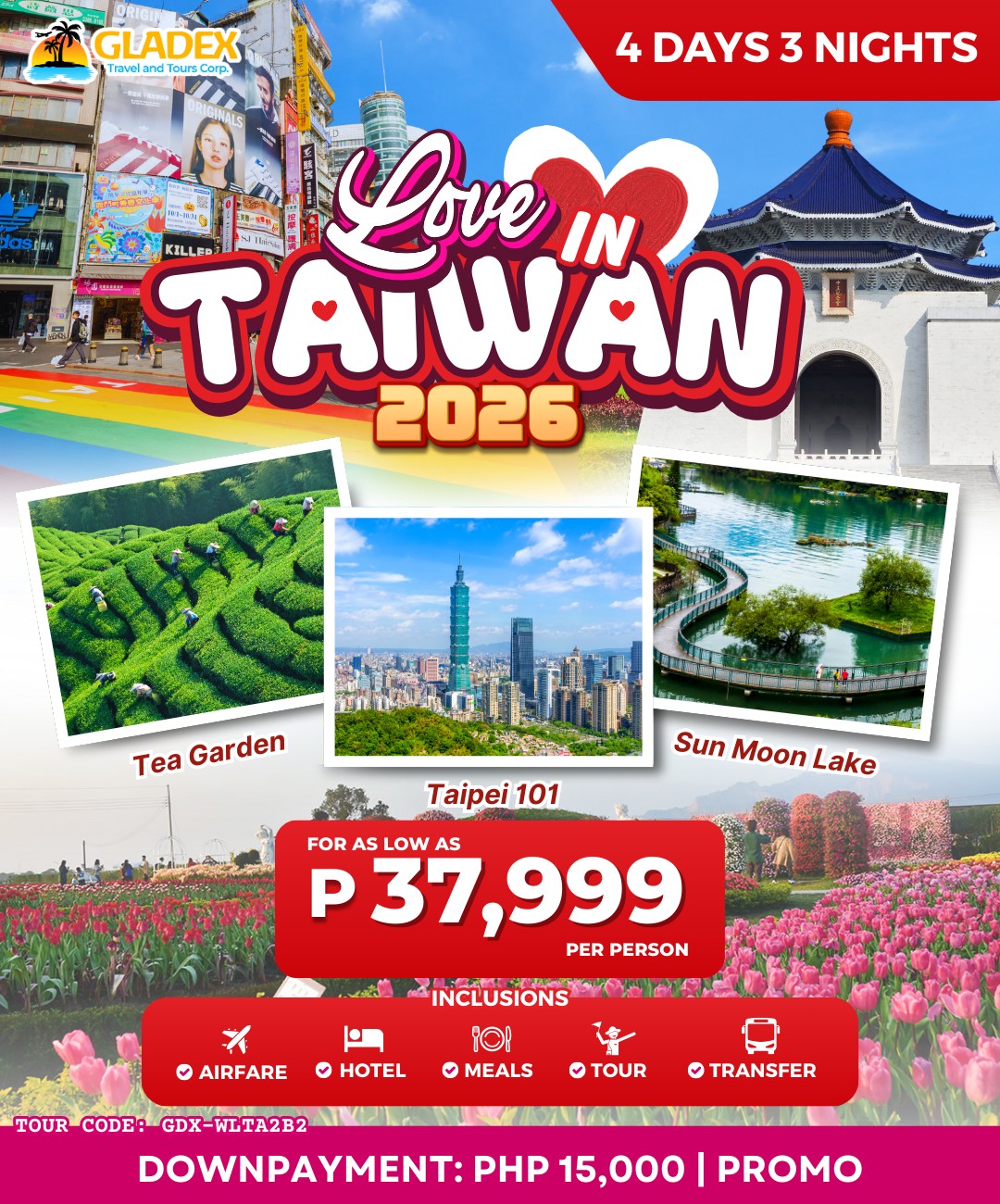 Gladex Travel & Tours Facebook ad