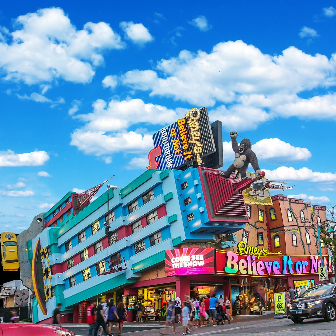 Ripley's Believe It or Not! Facebook ad: Get ready to make memories and experience the…
