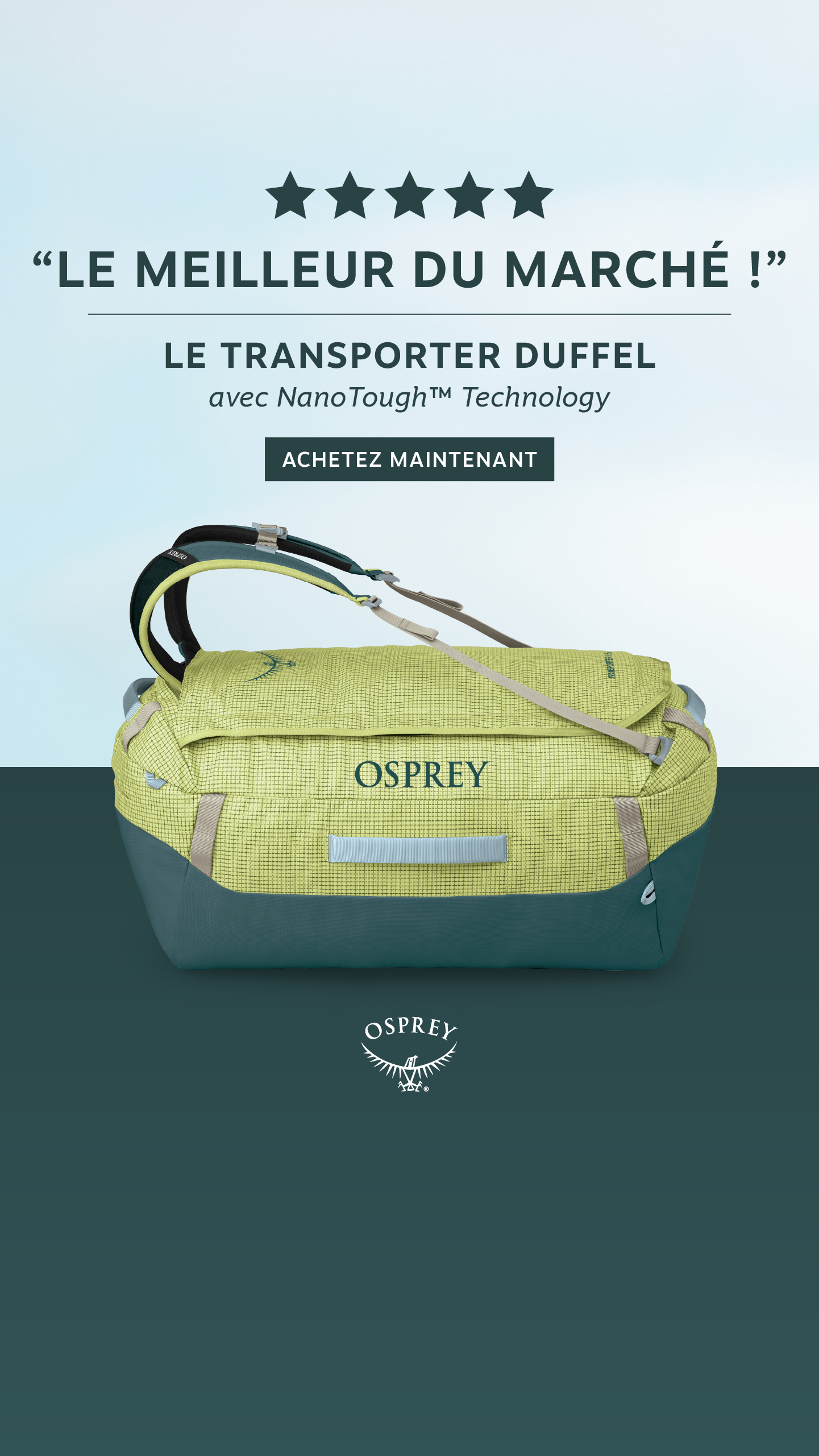 Osprey Europe Facebook ad