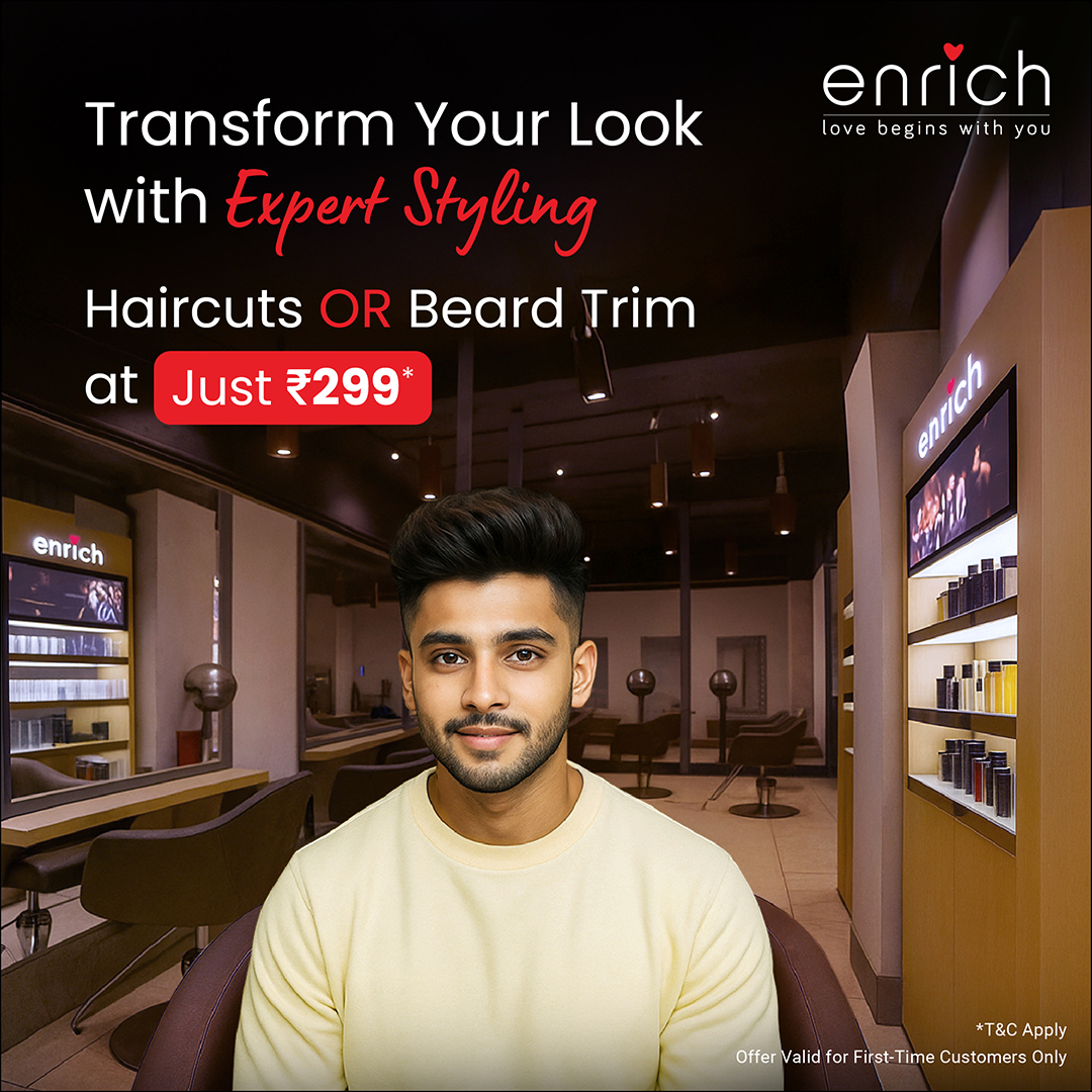 Enrich Salon Facebook ad
