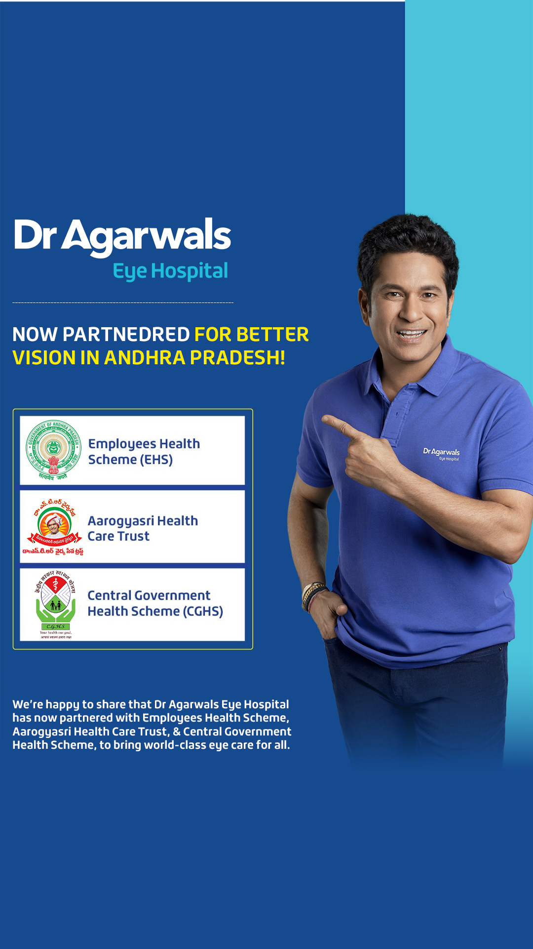 Dr Agarwal's Eye Hospital, Kerala Facebook ad from Apr 15, 2026
