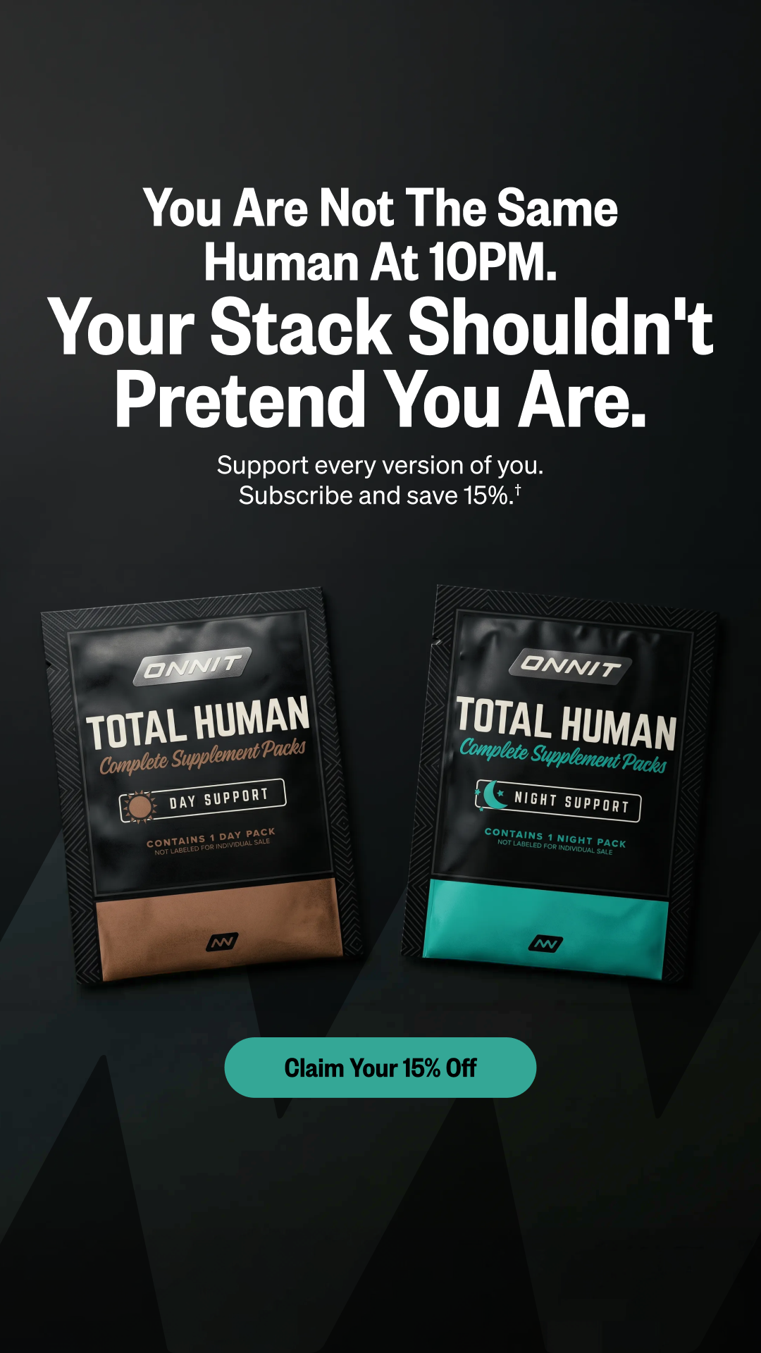 Onnit Facebook ad
