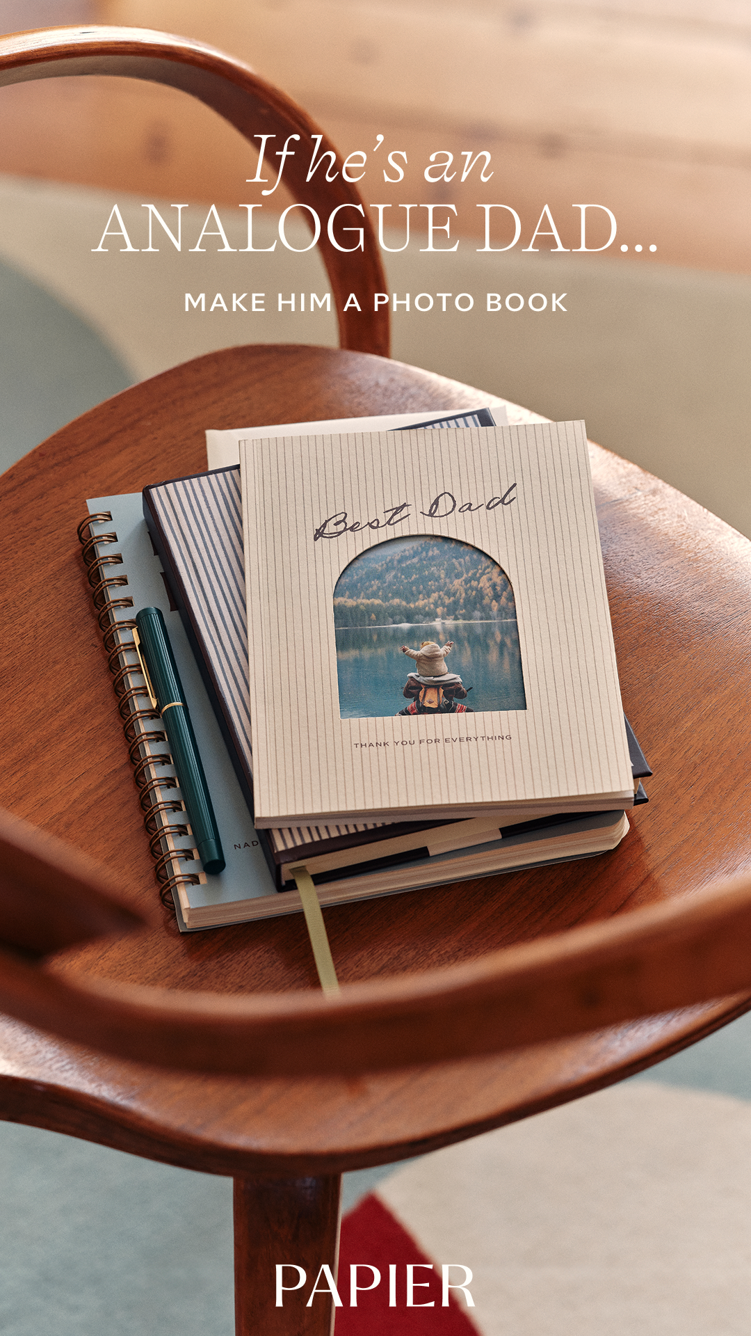 Papier Facebook ad