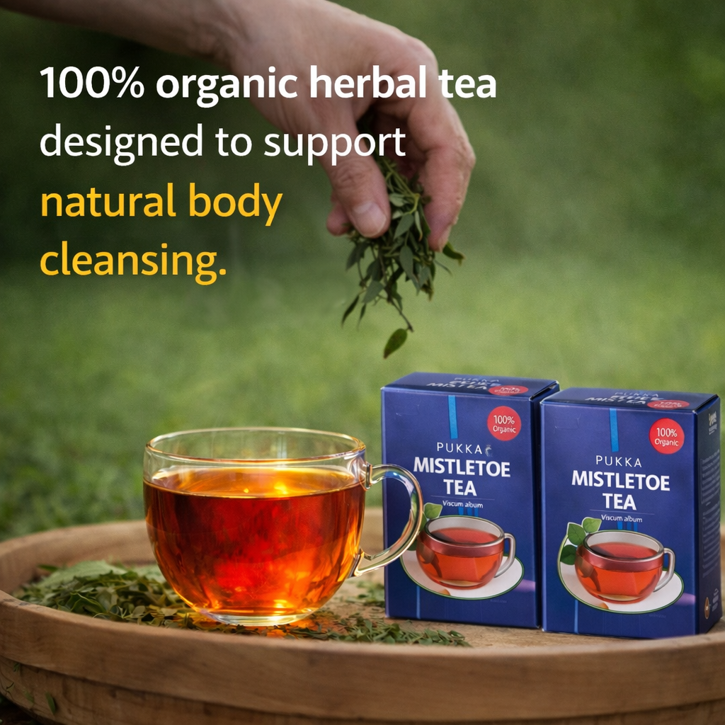 Mistletoe Herbal Tea Facebook ad