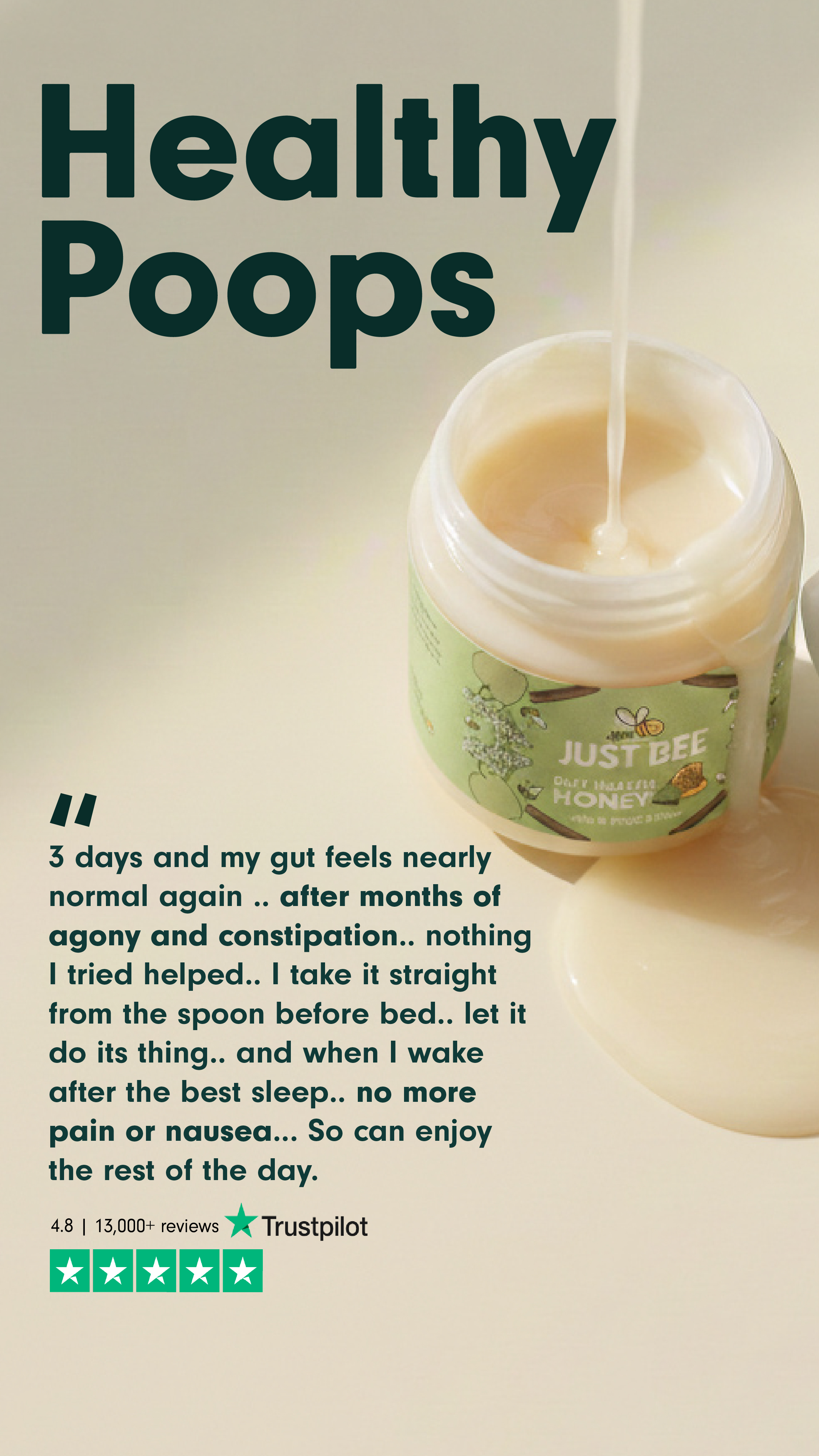 Just Bee Honey Facebook ad