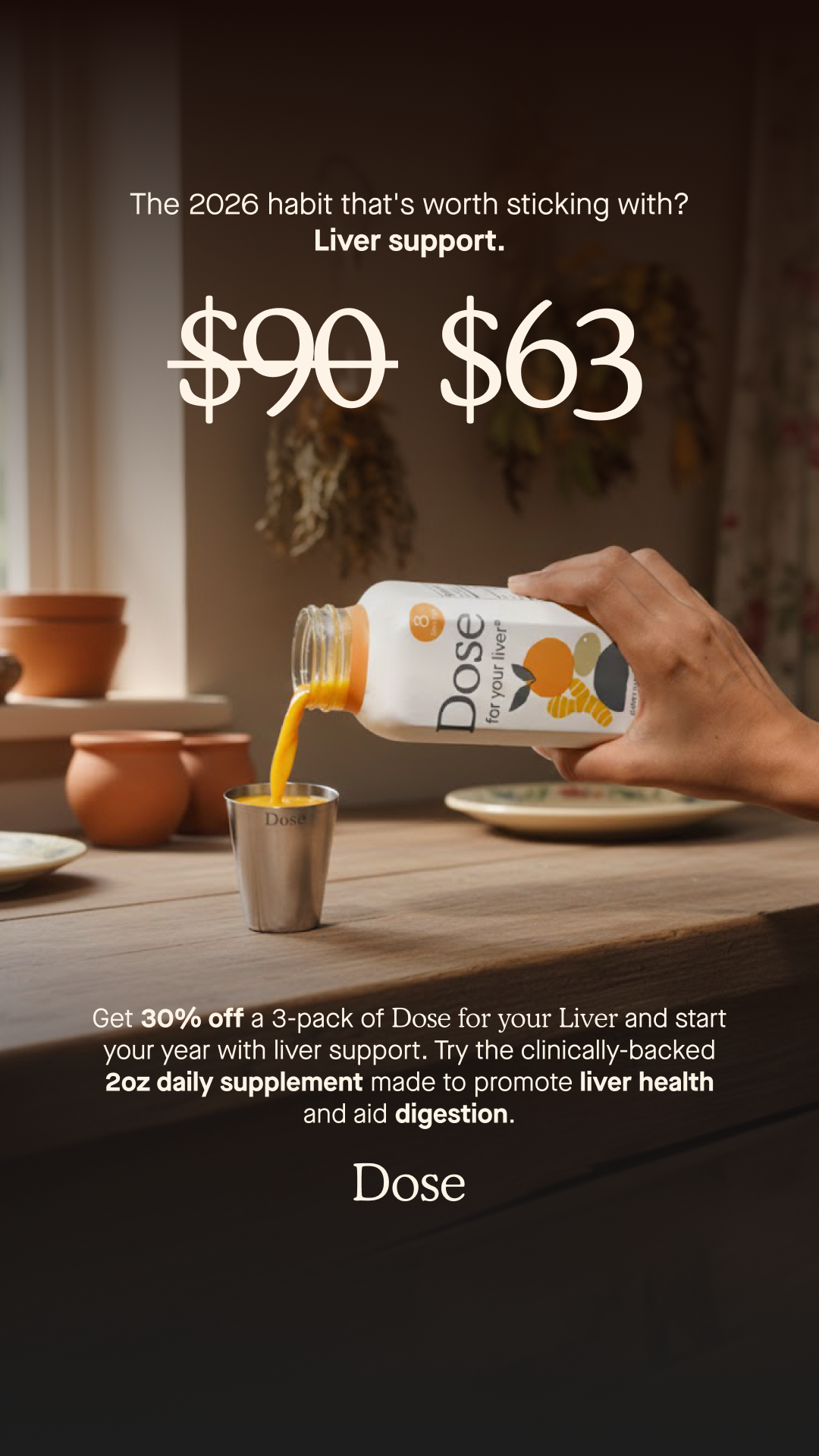 Dose Facebook ad