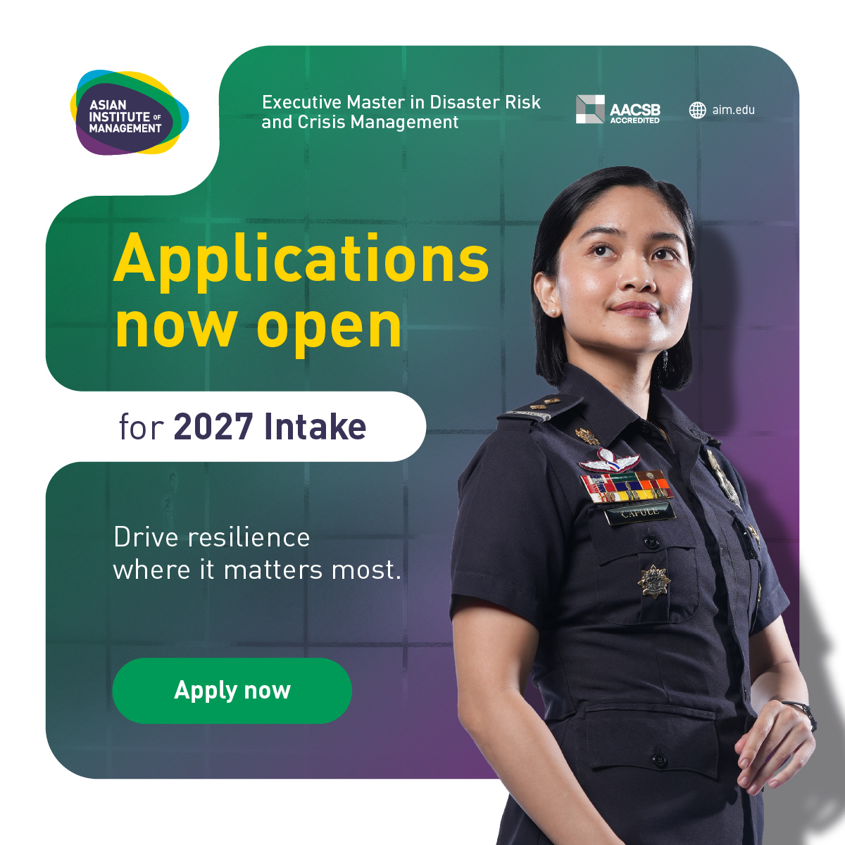 Asian Institute of Management Facebook ad
