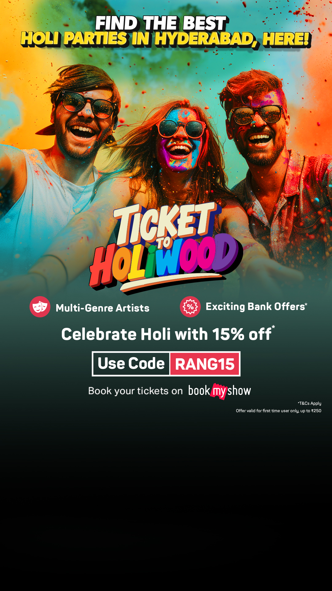 BookMyShow Facebook ad