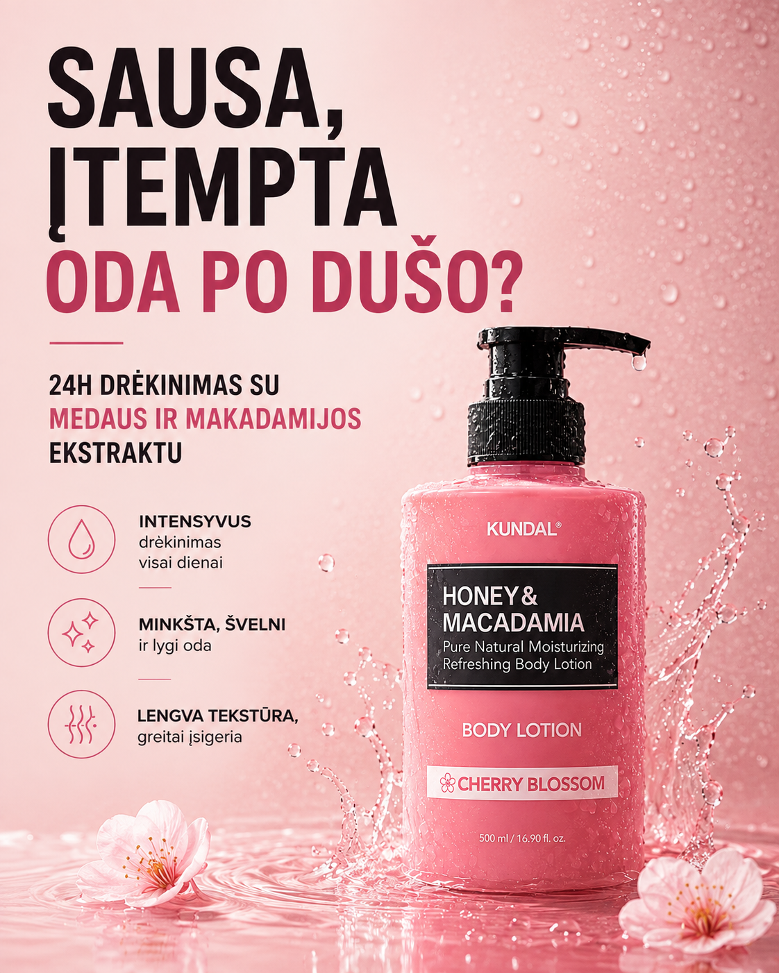 Myliuoda.lt Facebook ad: 24 val. drėkinimas sausai odai