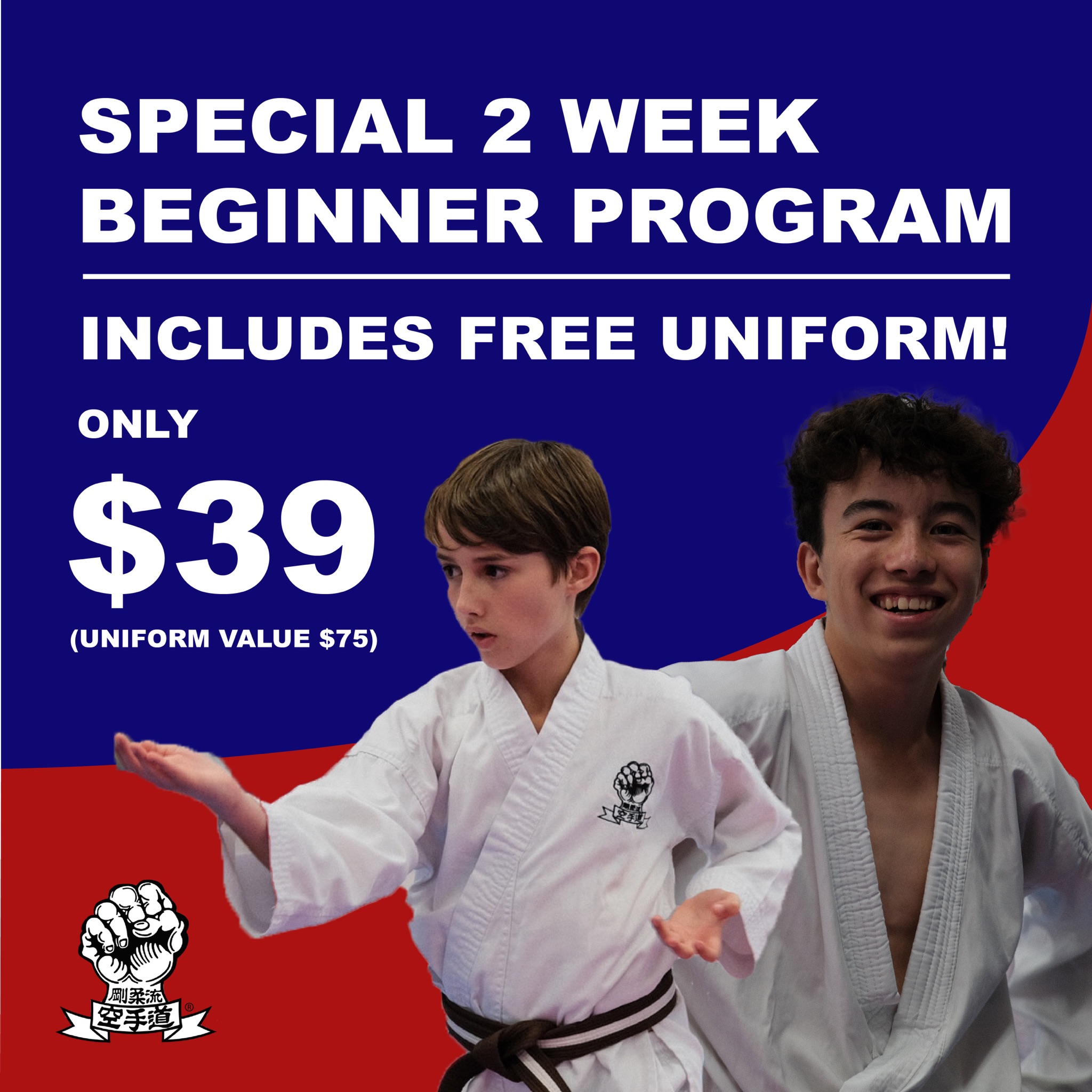 Brian Mackie's KarateLife Facebook ad: Kids Karate Classes Perth