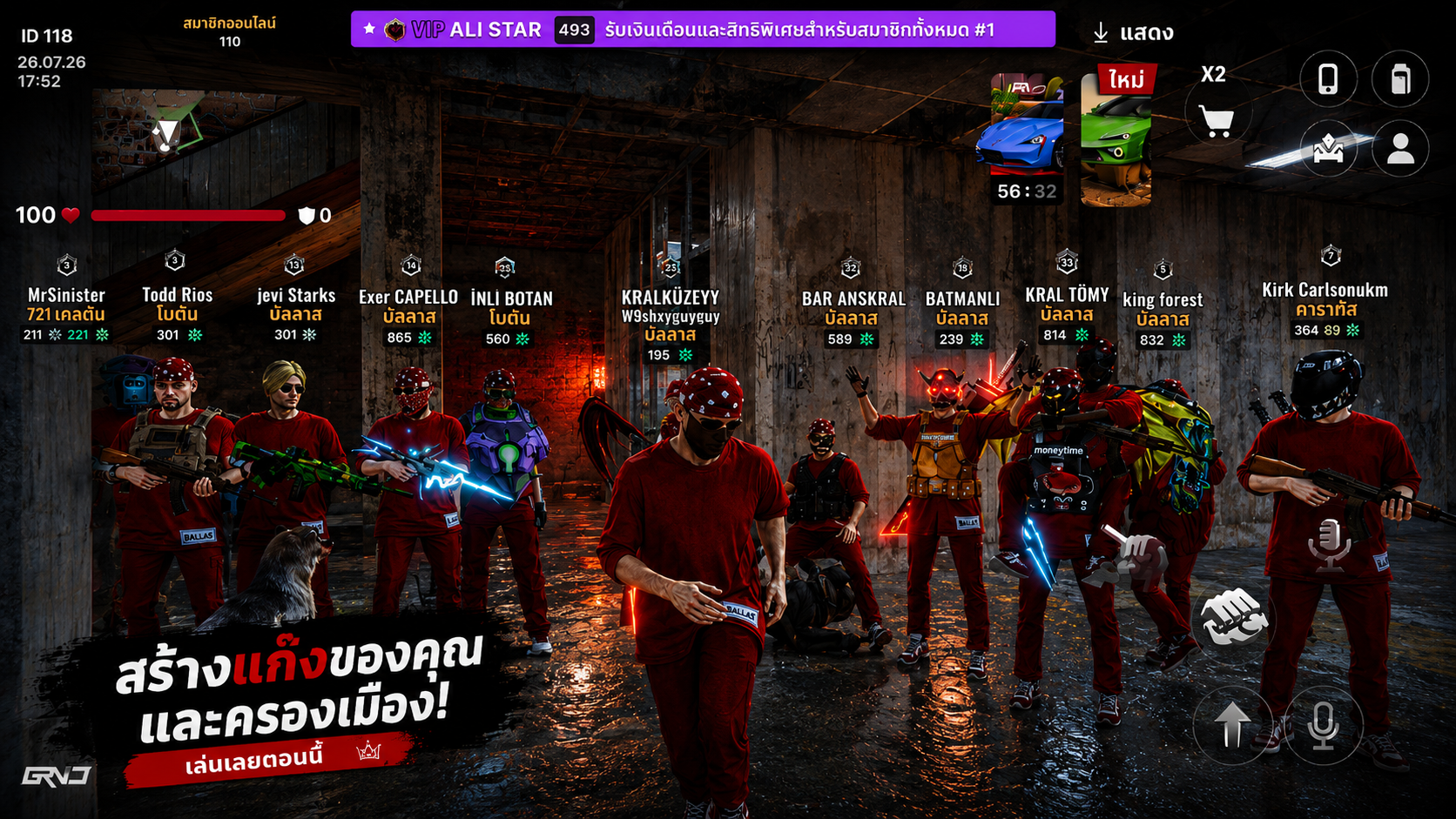 RP Grand. Open World Mobile Game Facebook ad