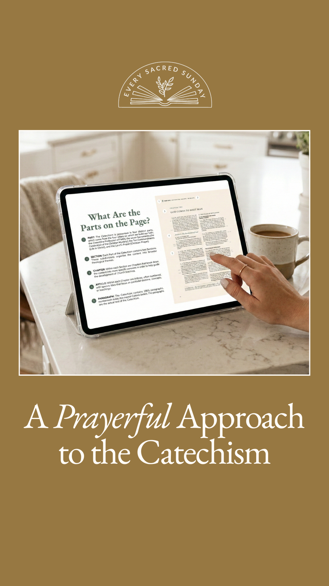 Every Sacred Sunday Facebook ad
