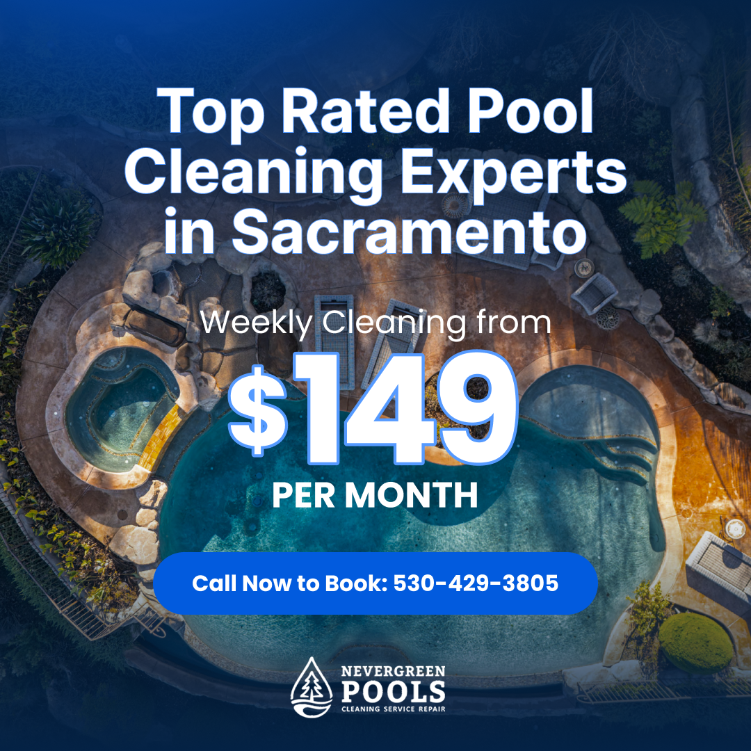 Nevergreen Pools Facebook ad