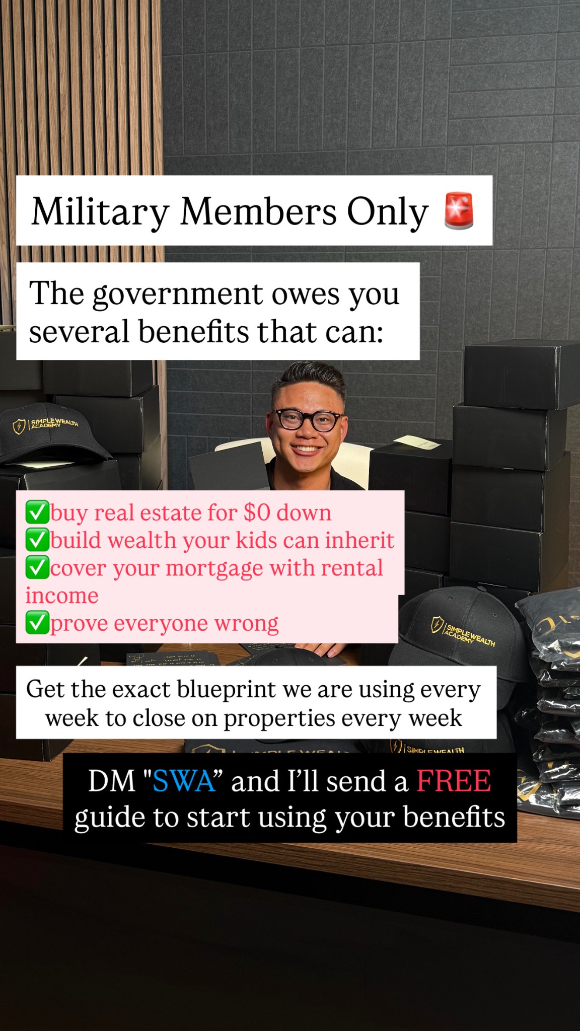 Josh Villareal Facebook ad
