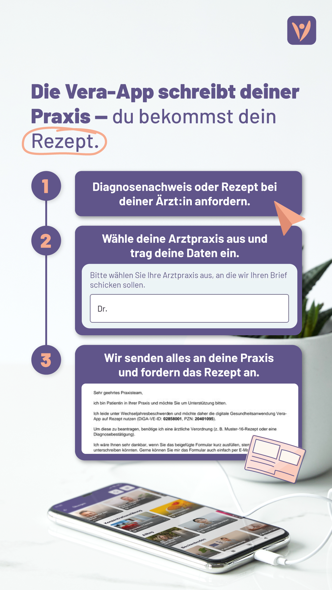 Vera-App Facebook ad