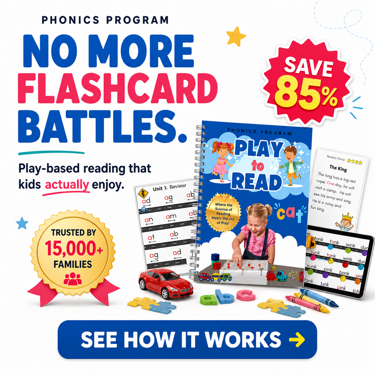 Planning Playtime - Learning Through Play Facebook ad