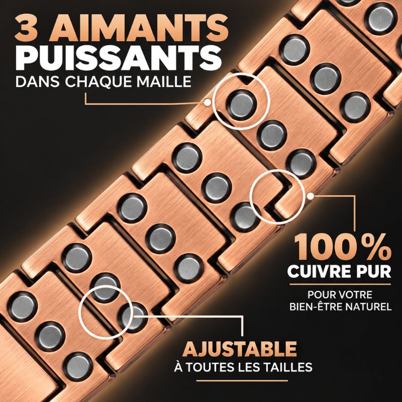 MyTamra Facebook ad: Libérez votre potentiel, notre bracelet magnétique le plus…