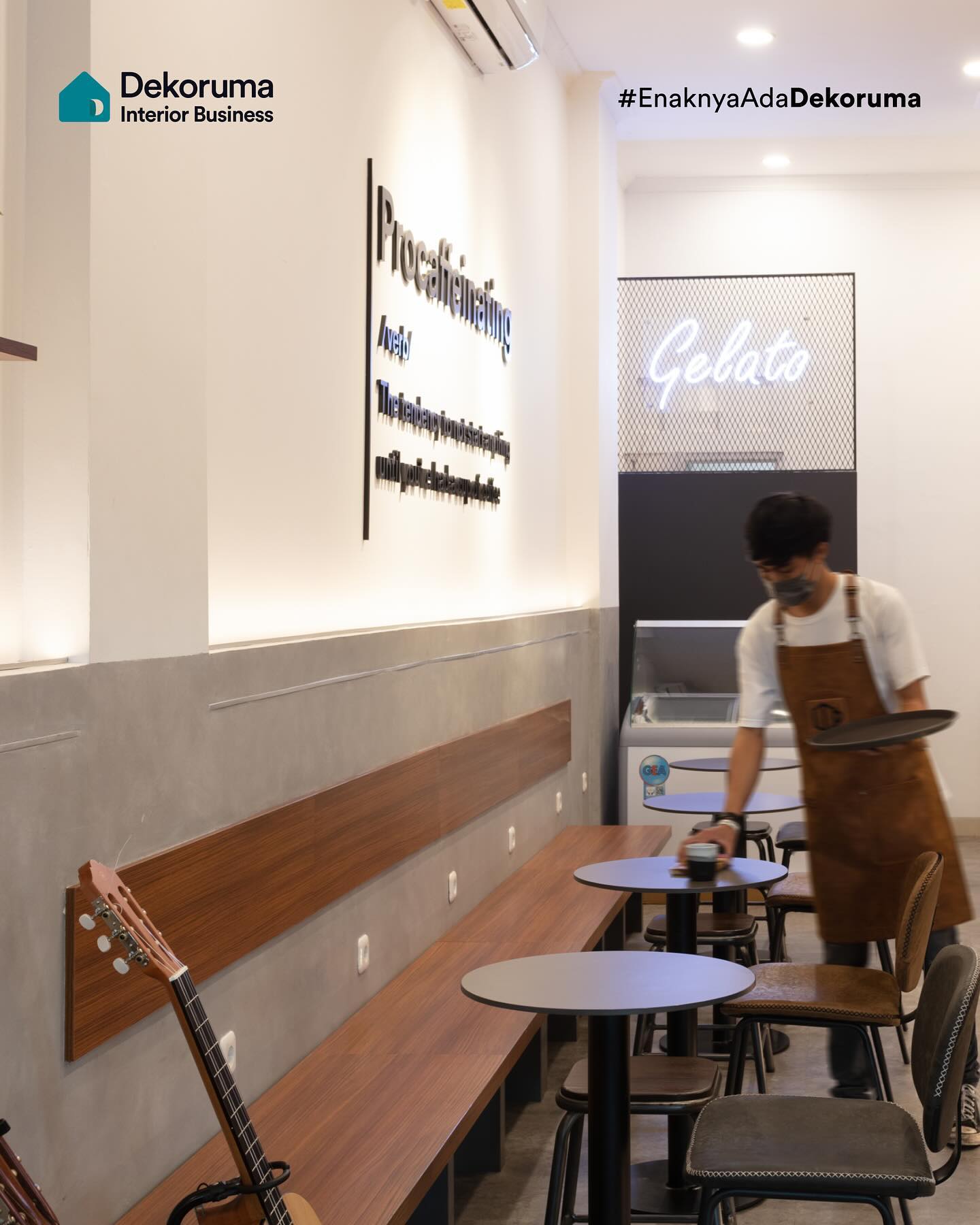Dekoruma Interior Business Facebook ad: Creating the perfect ambiance for every customer was…