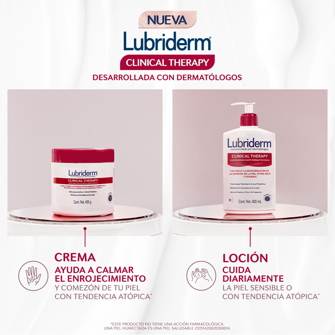 Lubriderm MX Facebook ad: Lubriderm Clinical Therapy
