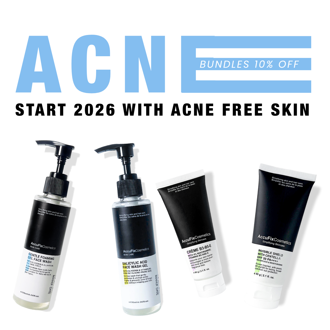AccuFix Cosmetics Facebook ad
