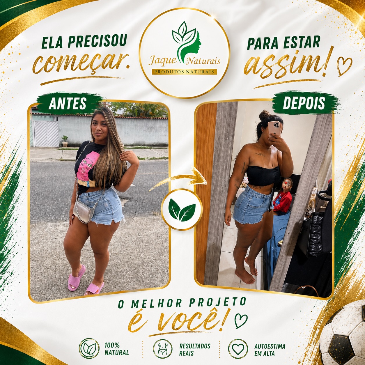 Jaqueline Naturalles Belém Facebook ad