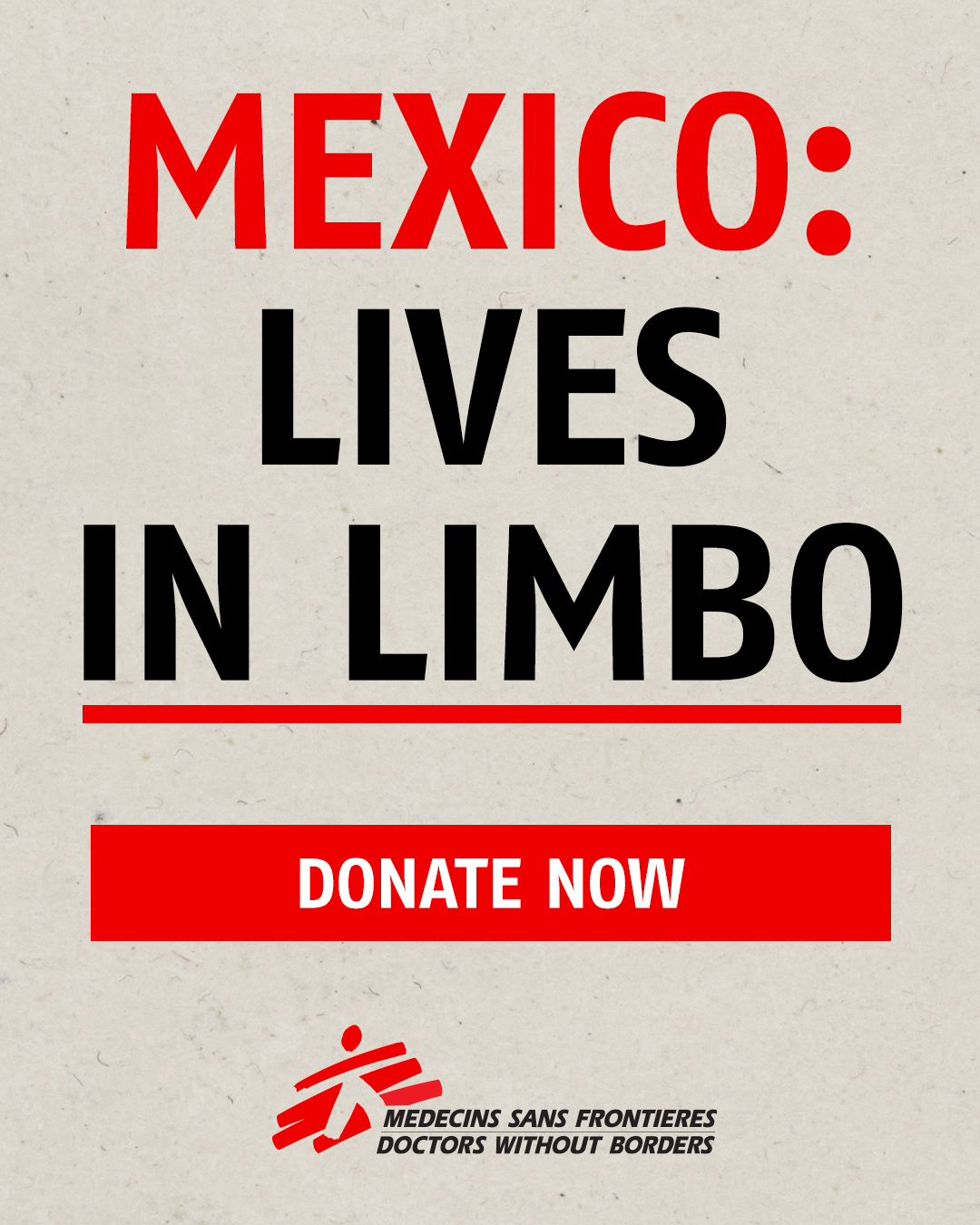 Doctors Without Borders/Medecins Sans Frontieres (MSF) Facebook ad