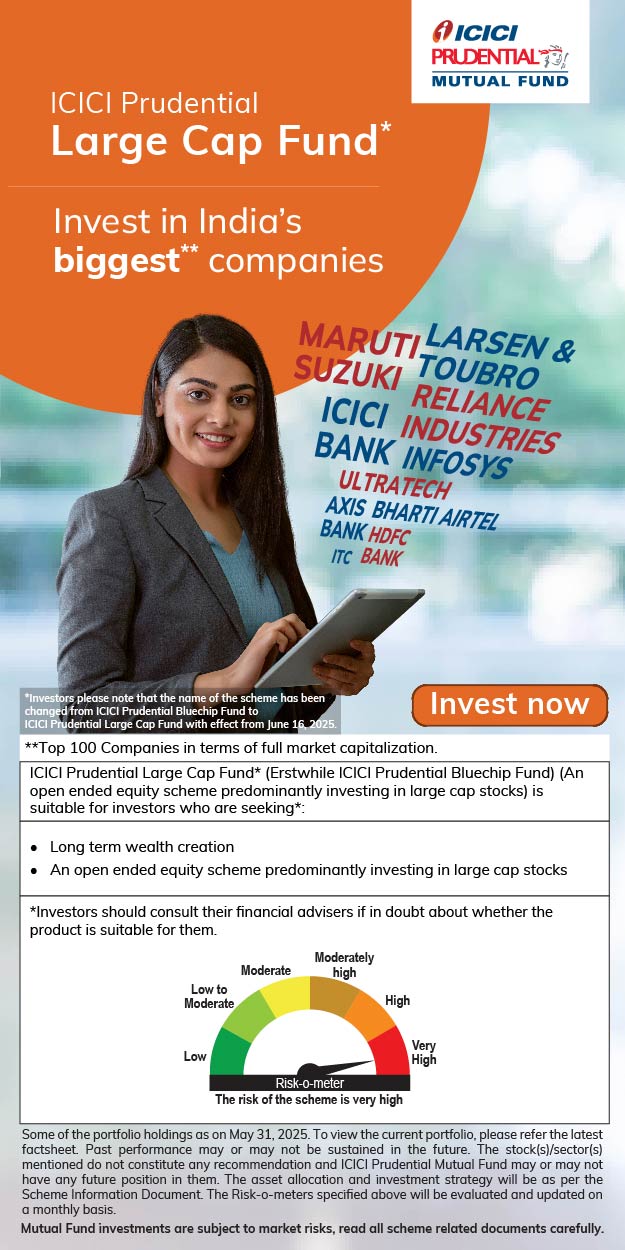 ICICI Prudential Mutual Fund Facebook ad