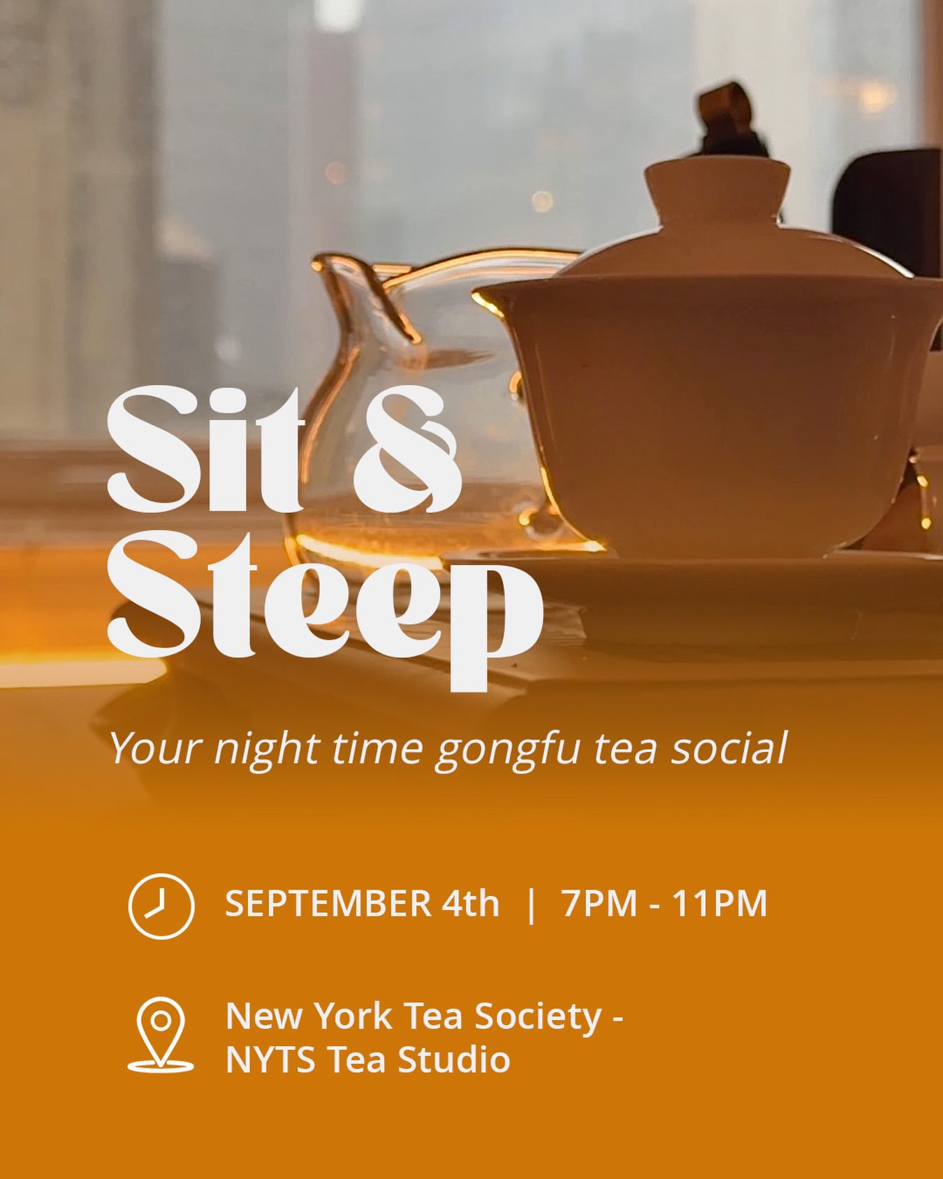 sitandsteep Facebook ad: Reserve your seat with link in bio!