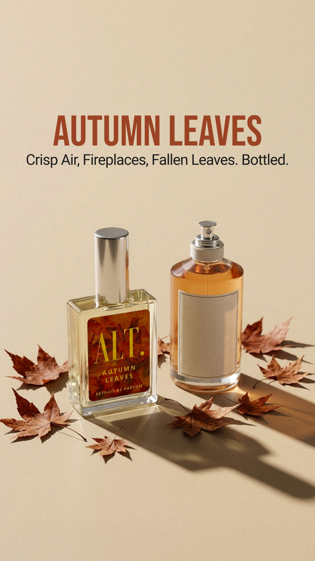 ALT. Fragrances Facebook ad: Inspired by Autumn Vibes