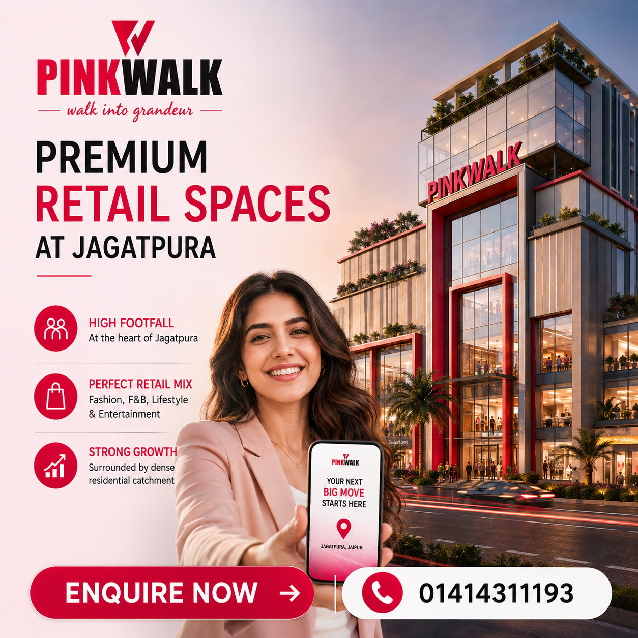 Manglam Pink Walk Facebook ad