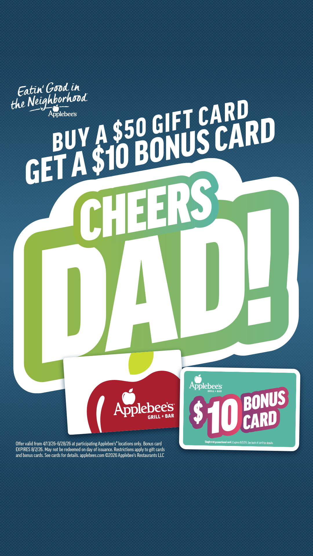 Applebee's Grill + Bar Facebook ad