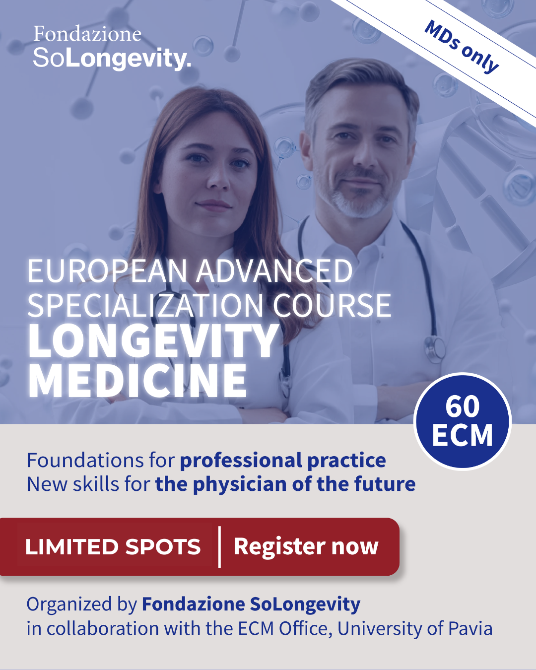 SoLongevity - Longevità Scienza e Salute Facebook ad: Train with a multidisciplinary faculty of university…