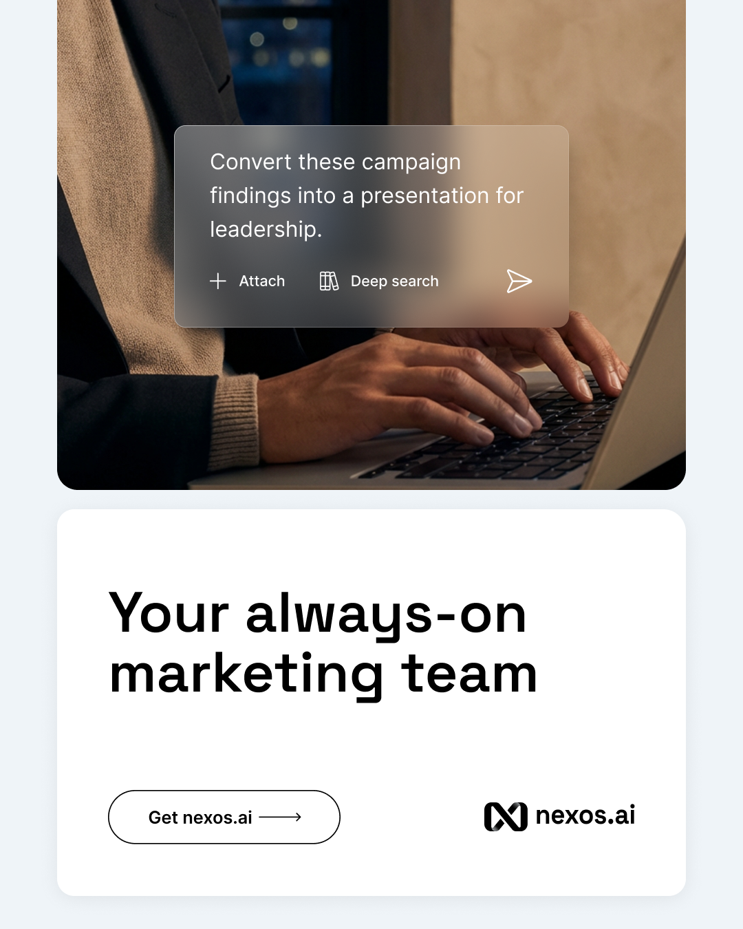 nexos.ai Facebook ad
