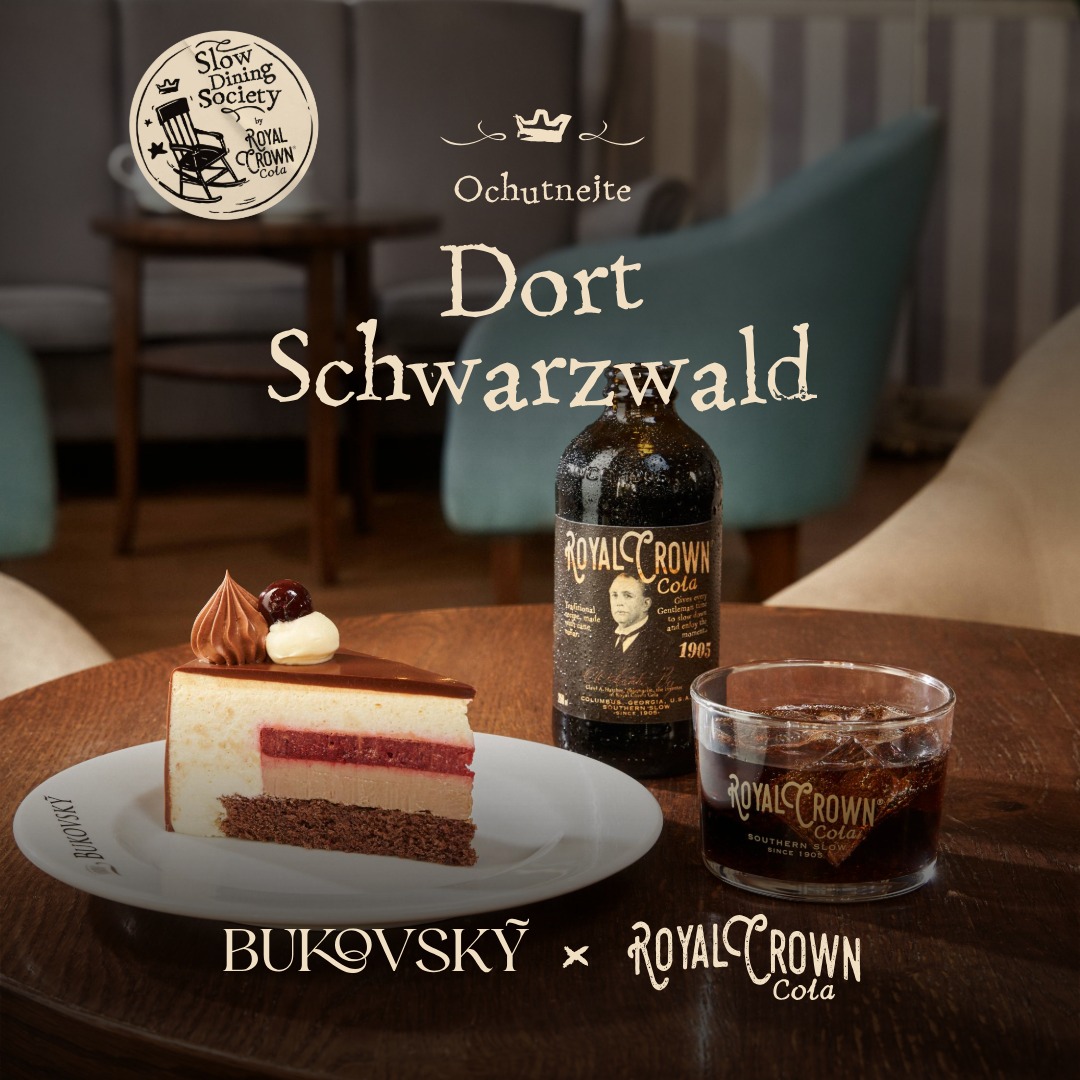 ROYAL CROWN COLA Facebook ad: Některé dezerty se zkrátka nejí.