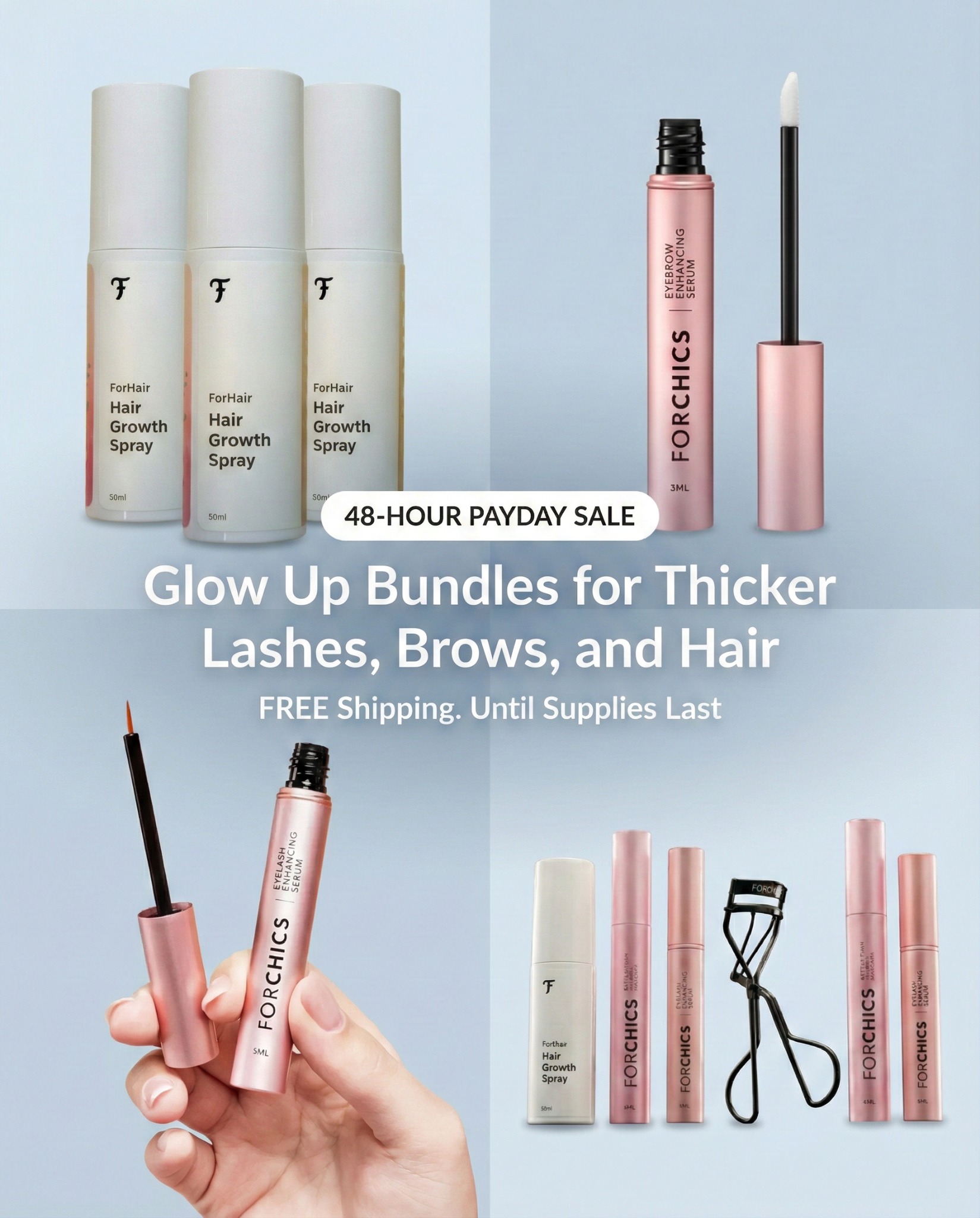 ForChics Beauty Facebook ad