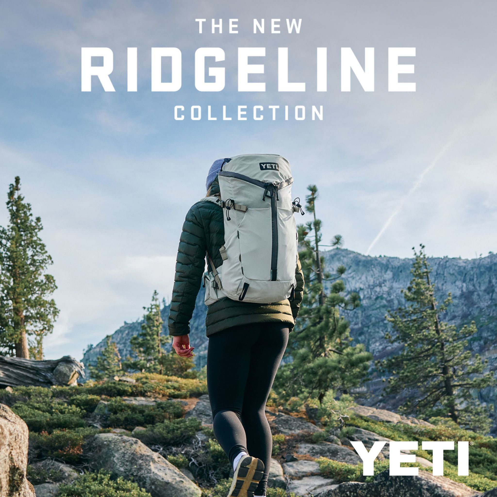 Gear UP Facebook ad: The YETI Ridgeline Collection just dropped.