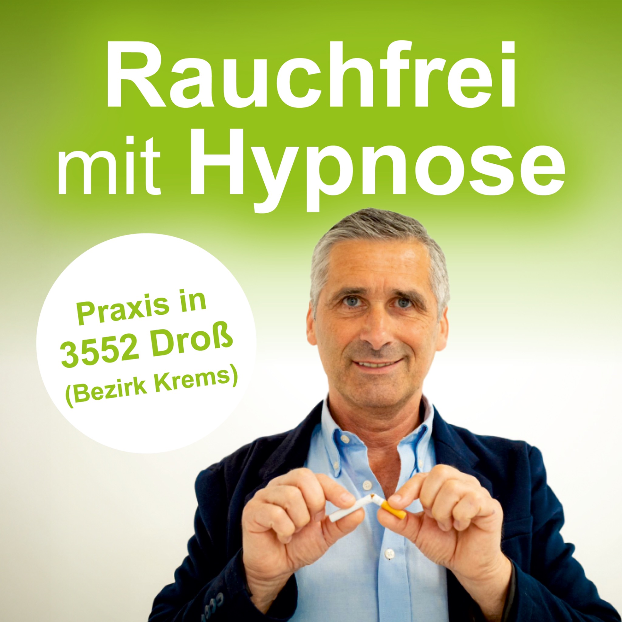 Hypnosecoach Norbert Hoffmann Facebook ad: Schluss mit dem Rauchen, jetzt dauerhaft!