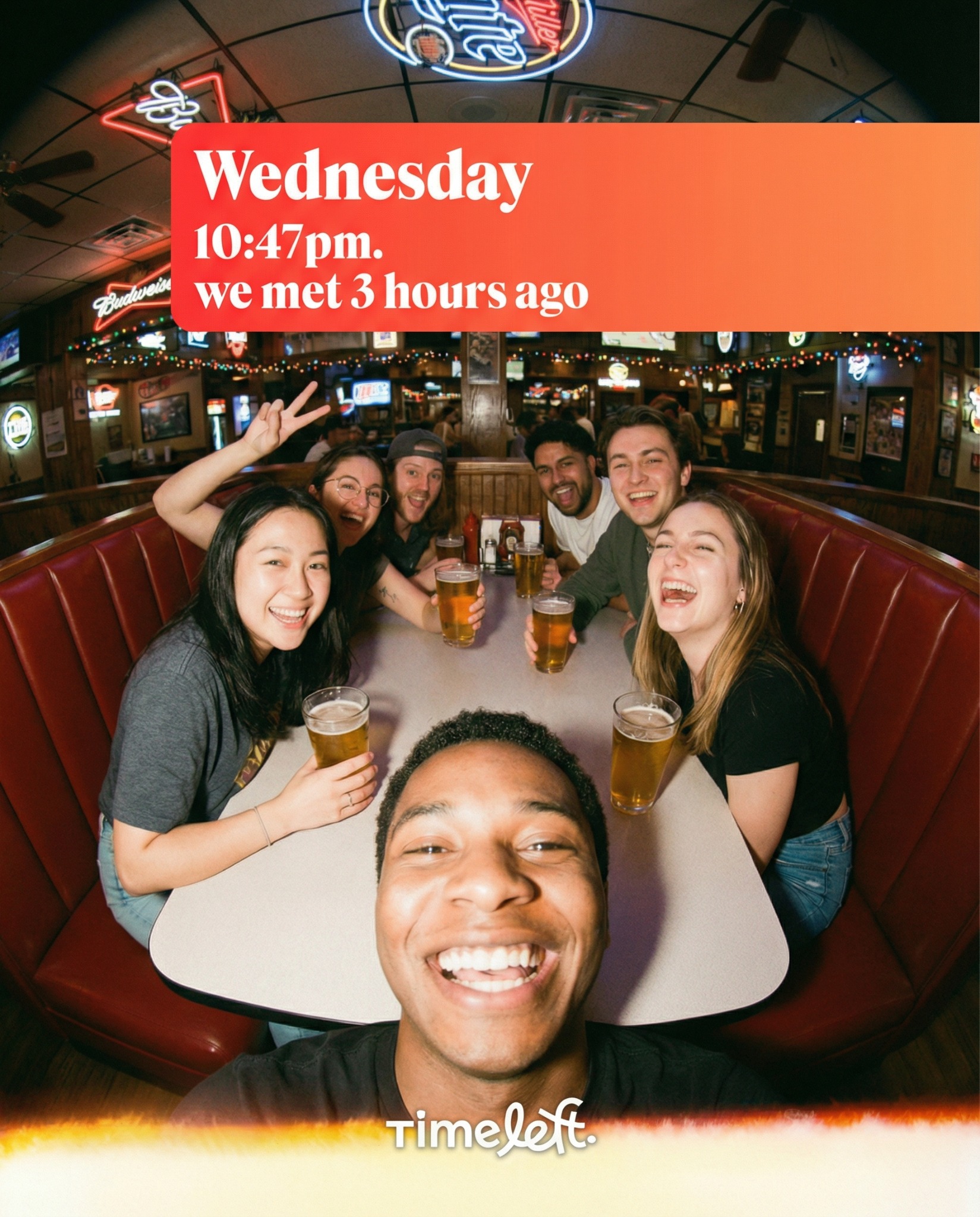 Timeleft Facebook ad