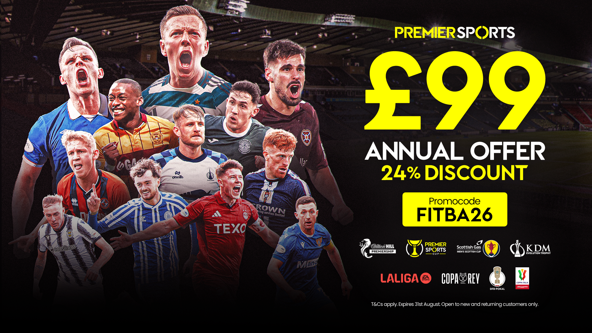 Premier Sports Facebook ad from Jul 5, 2026