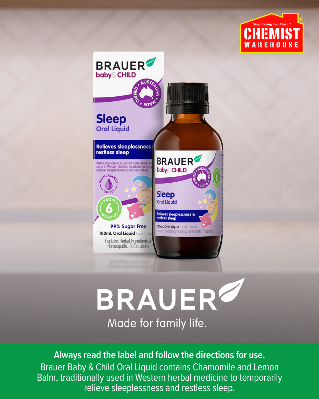 Brauer Facebook ad