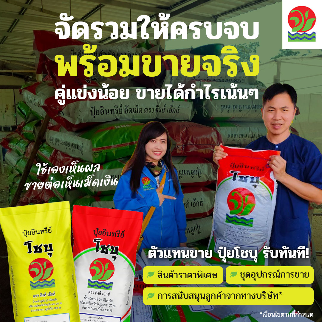 โชบุ ปุ๋ยที่ดีที่สุด เพจบริษัท Facebook ad