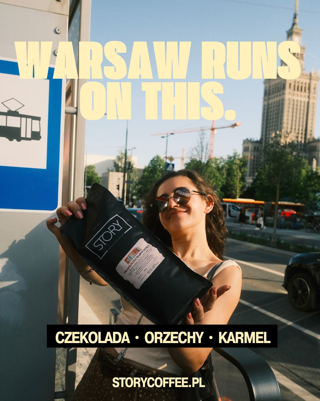 Story Coffee Roasters Facebook ad: Warszawski bestseller