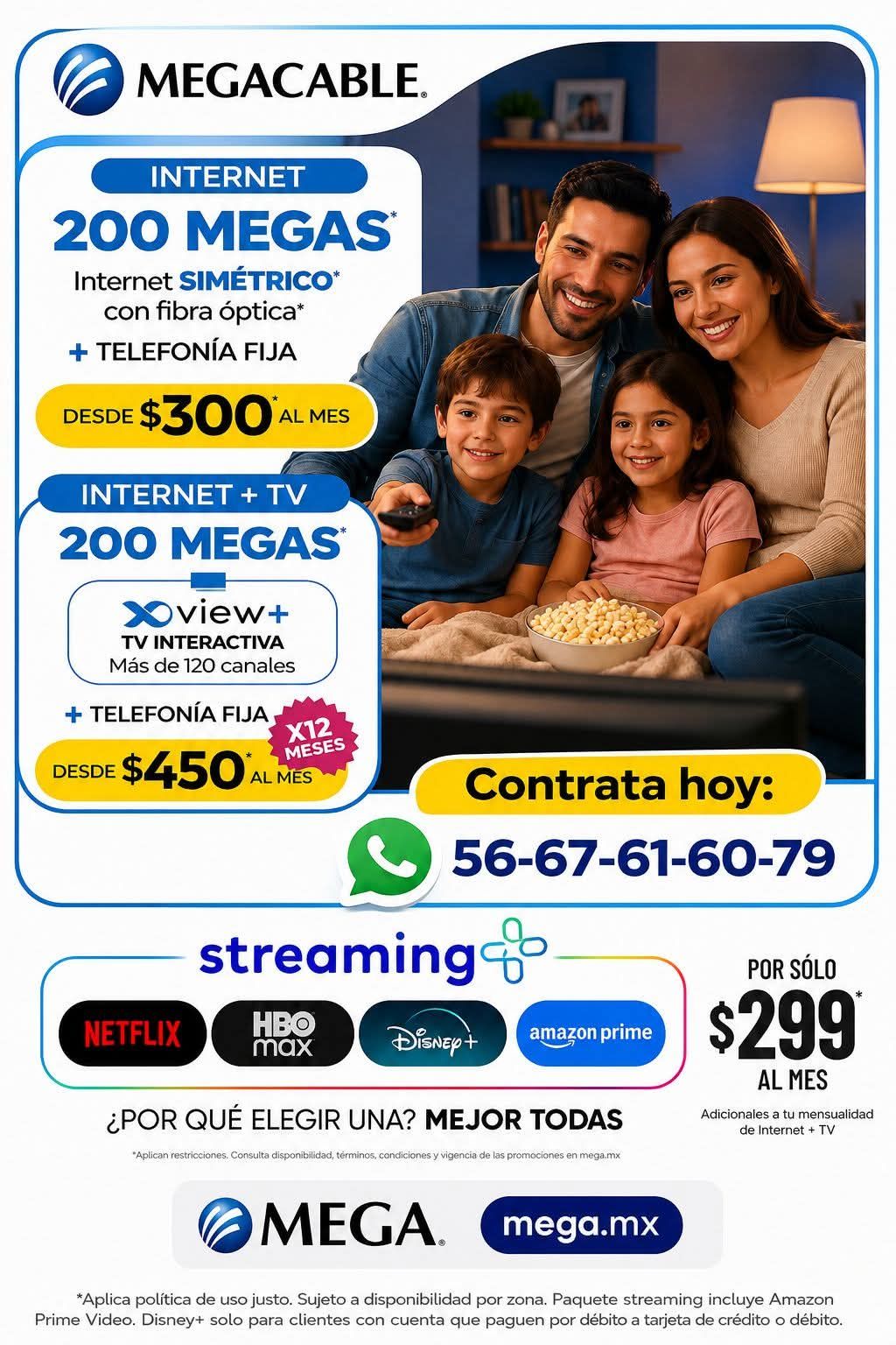 Asesor de ventas Leslie Facebook ad: ¡Conéctate con MEGA y disfruta más por menos!